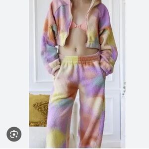 Urban Outfitters Rainbow Sherpa Joggers Pants